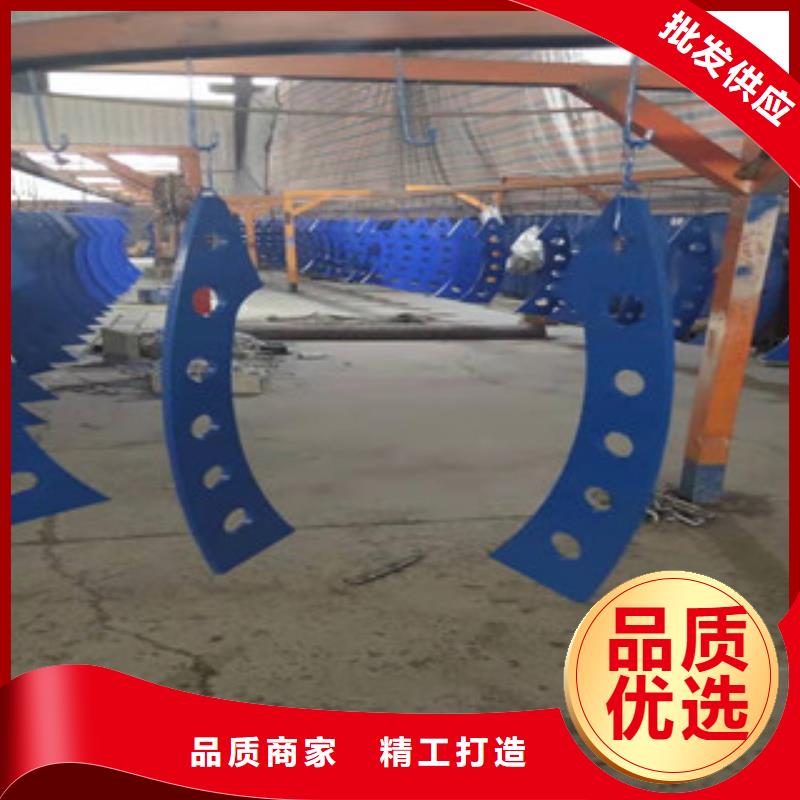 桥梁护栏不锈钢复合管护栏一手价格定制定做