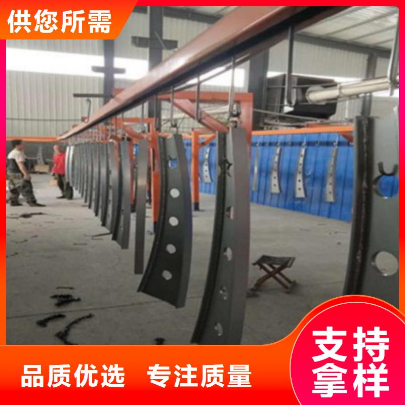 桥梁灯光防撞护栏不锈钢复合管护栏源头厂商同城公司