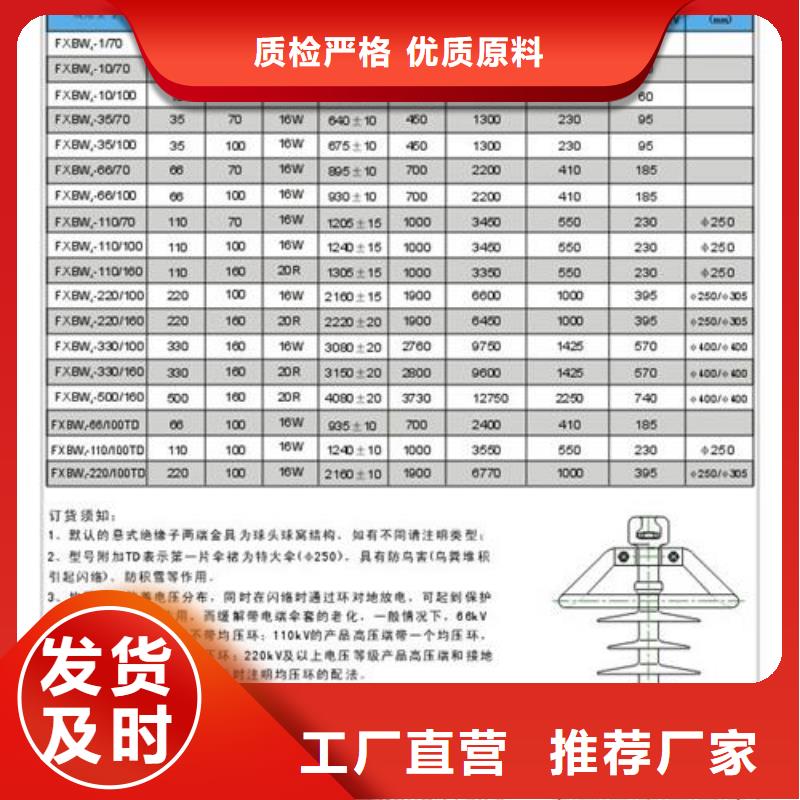 FS-66/12.5复合横担绝缘子当地服务商