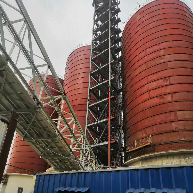定做坐地钢板仓的基地好产品不怕比