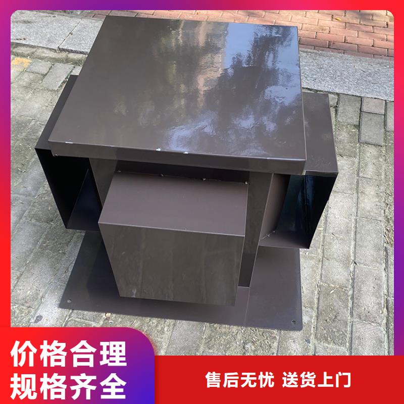 方形百叶风帽内外喷塑出货快