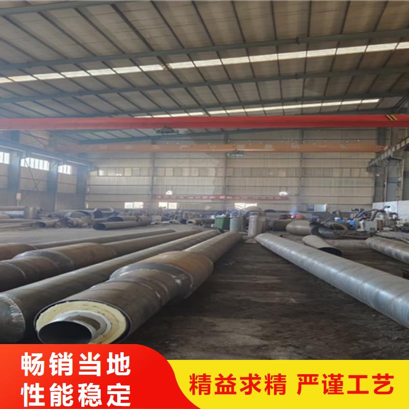 钢套钢直埋保温管热浸塑穿线管厂好产品价格低优势