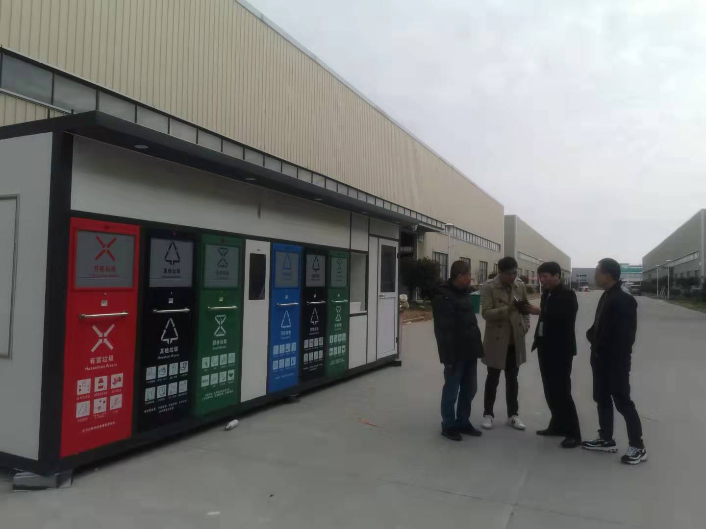 车站垃圾分类亭全国走货