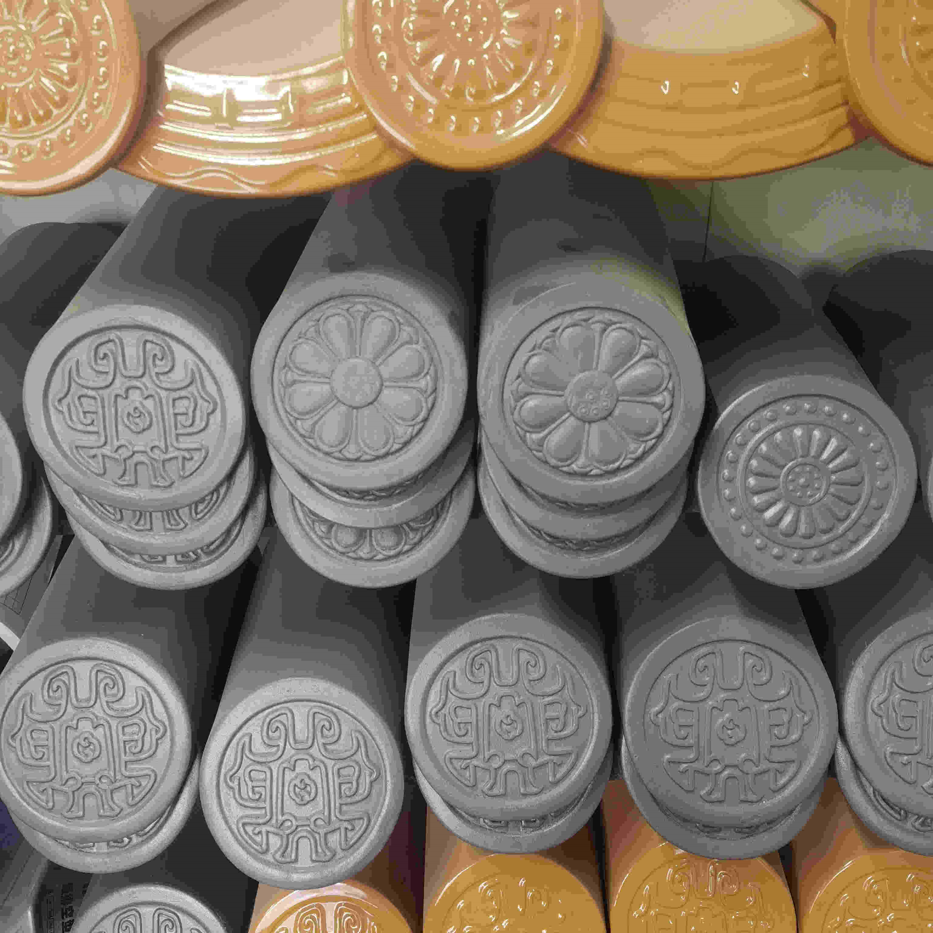 琉璃瓦古建筒瓦品质库存充足