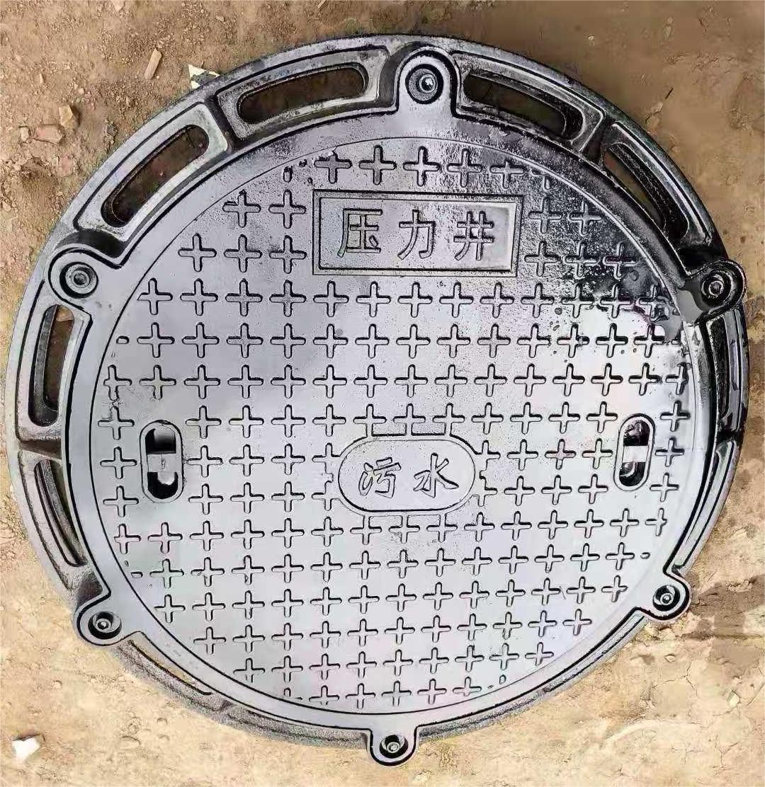 铰链铸铁井盖在线报价建通铸造厂家